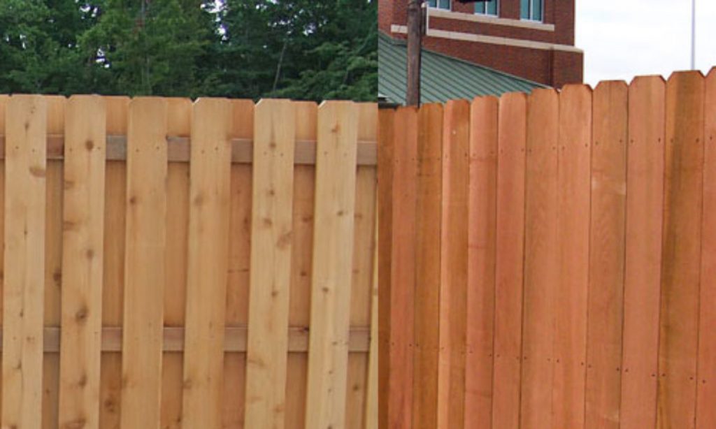 cedar vs redwood fence