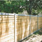 installing fence