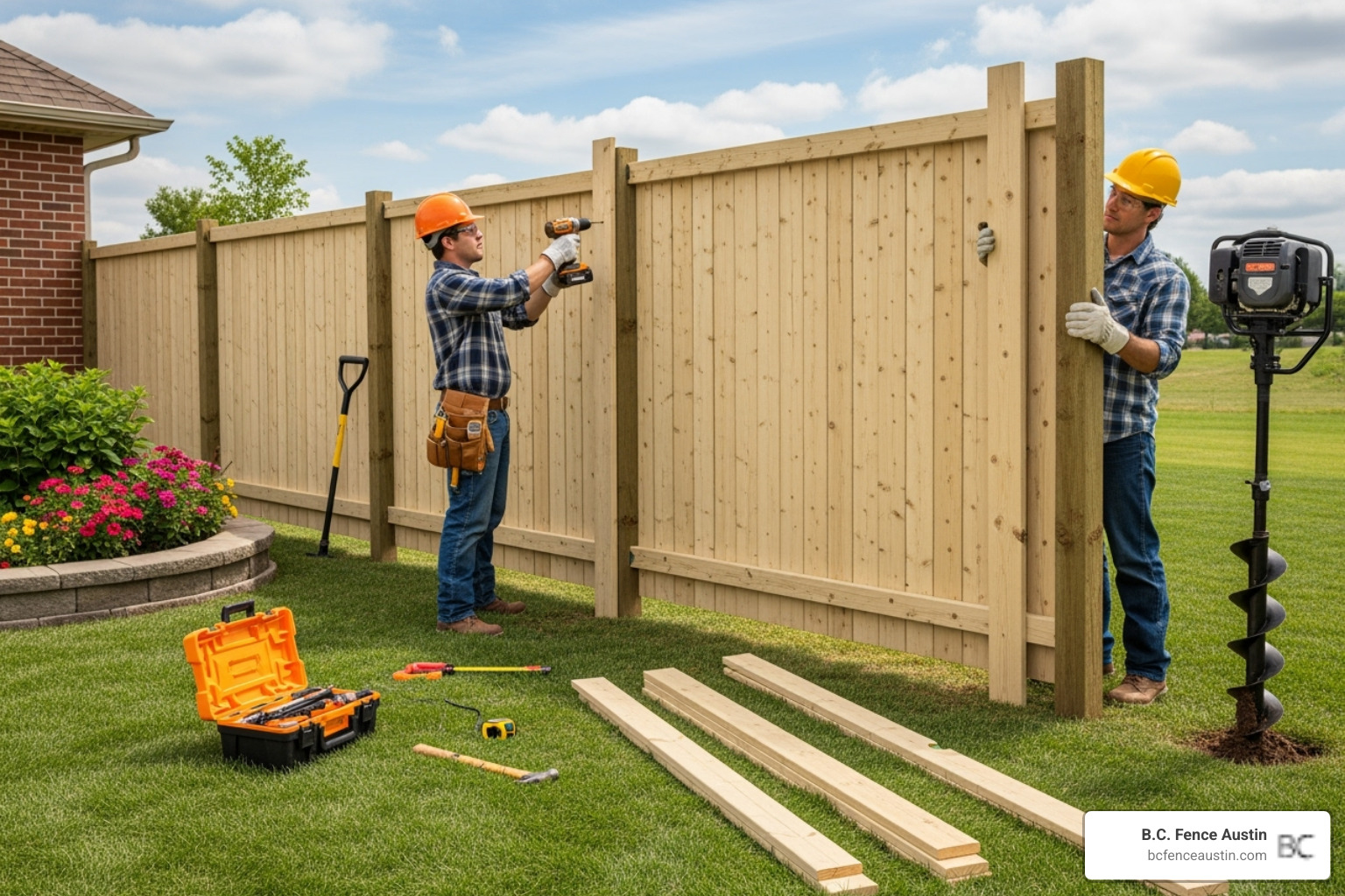 privacy fence installation - average cost per foot to install privacy fence