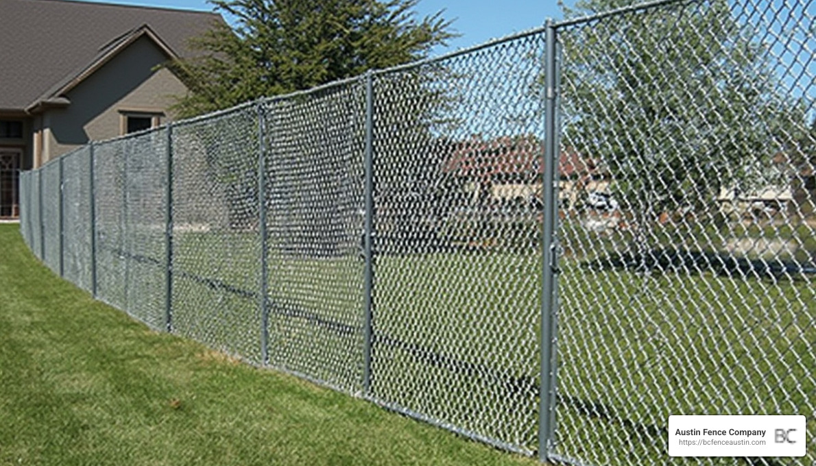 Chain link fence with vinyl coating - cost of chain link fence Chain link fence with vinyl coating - cost of chain link fence