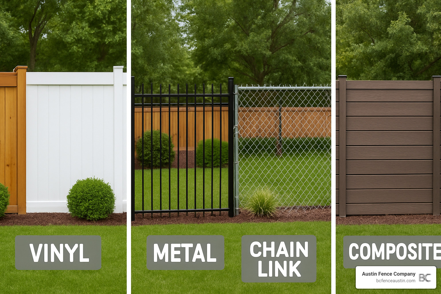 different fence materials side by side comparison - outdoor fence different fence materials side by side comparison - outdoor fence