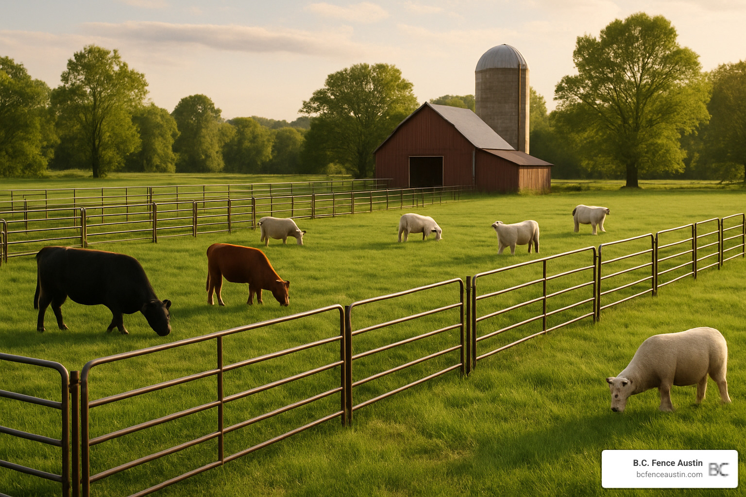 change the image so it does not look like animals are packed in a cage - livestock panels change the image so it does not look like animals are packed in a cage - livestock panels