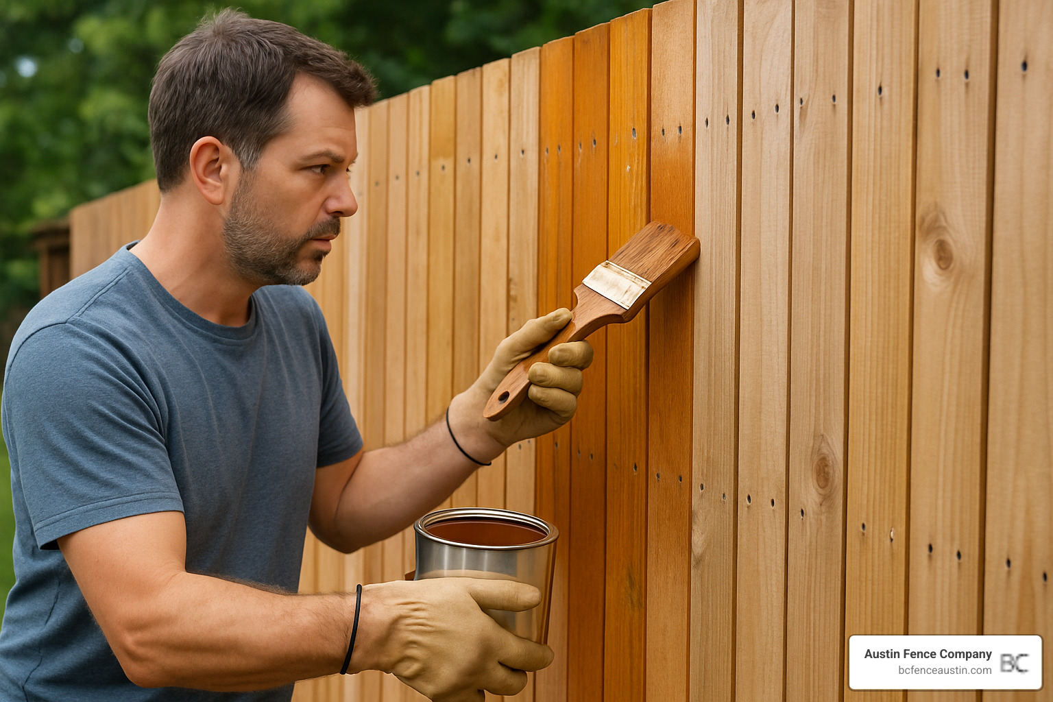 seasonal wood fence maintenance calendar showing tasks by month - wood fence maintenance
